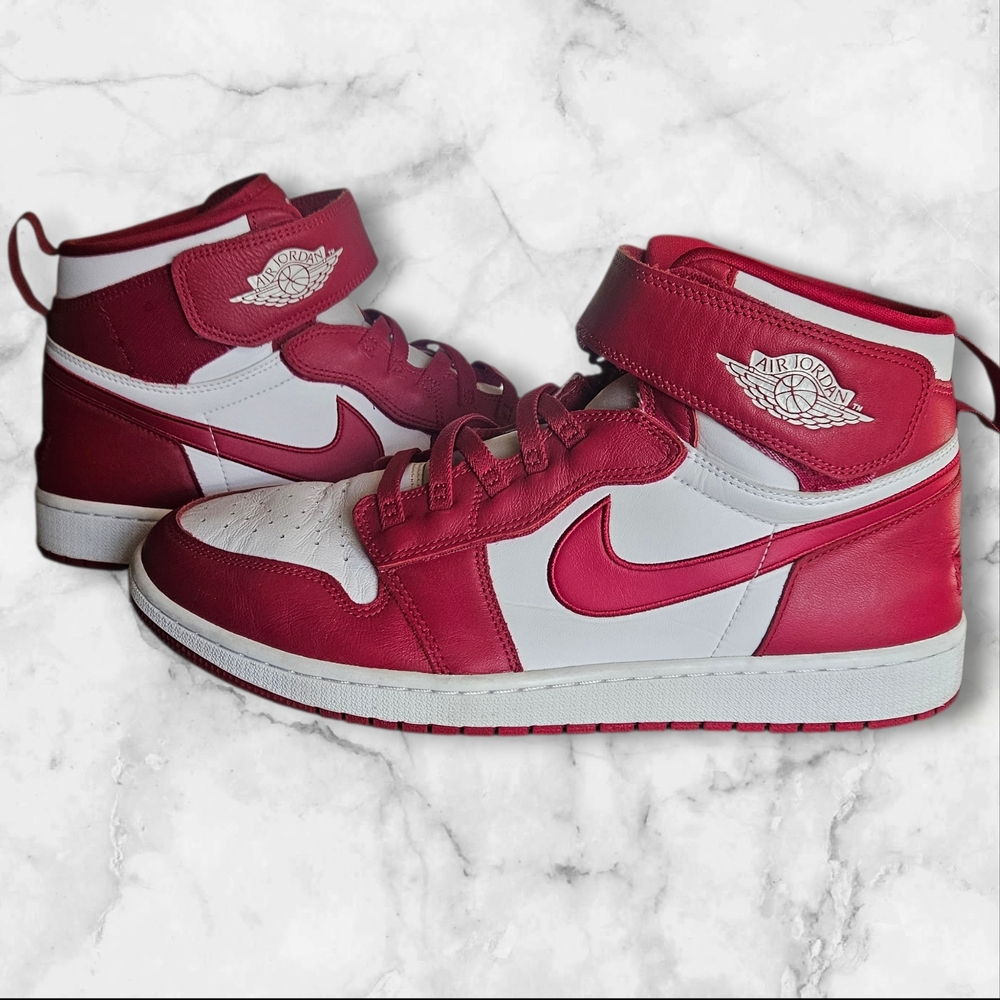 Nike Air Jordan 1 High FlyEase Cardinal Red White Men’s 12.5 CQ3835-601